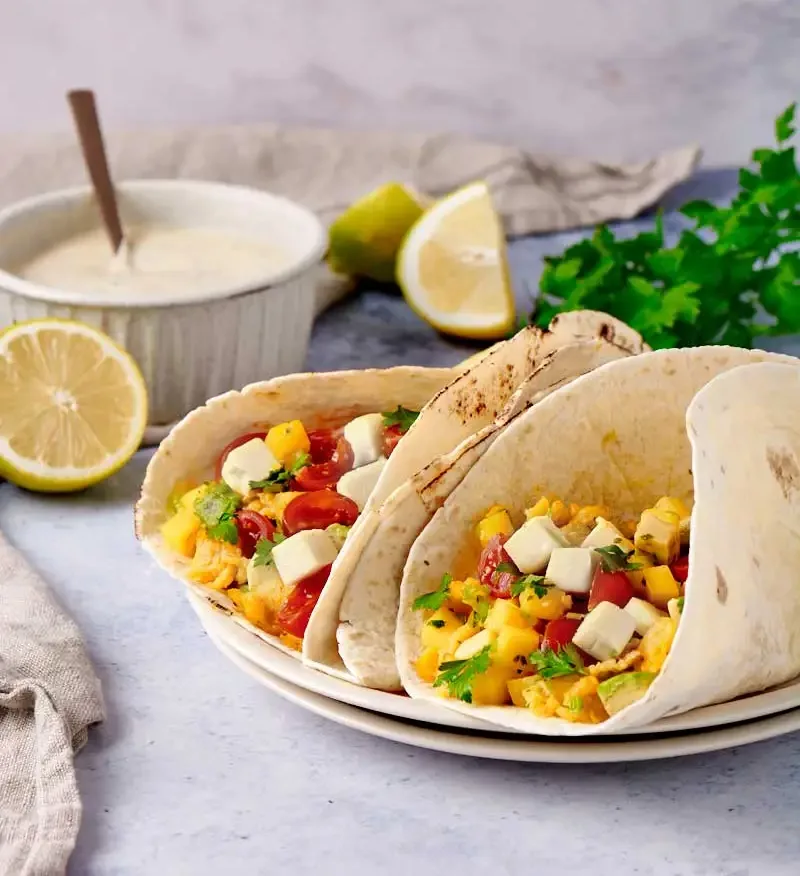 Breakfast Tacos with Kiri