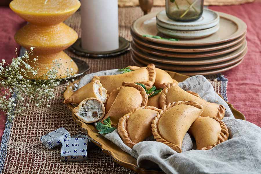 Beef Samosa with Kiri Cheese