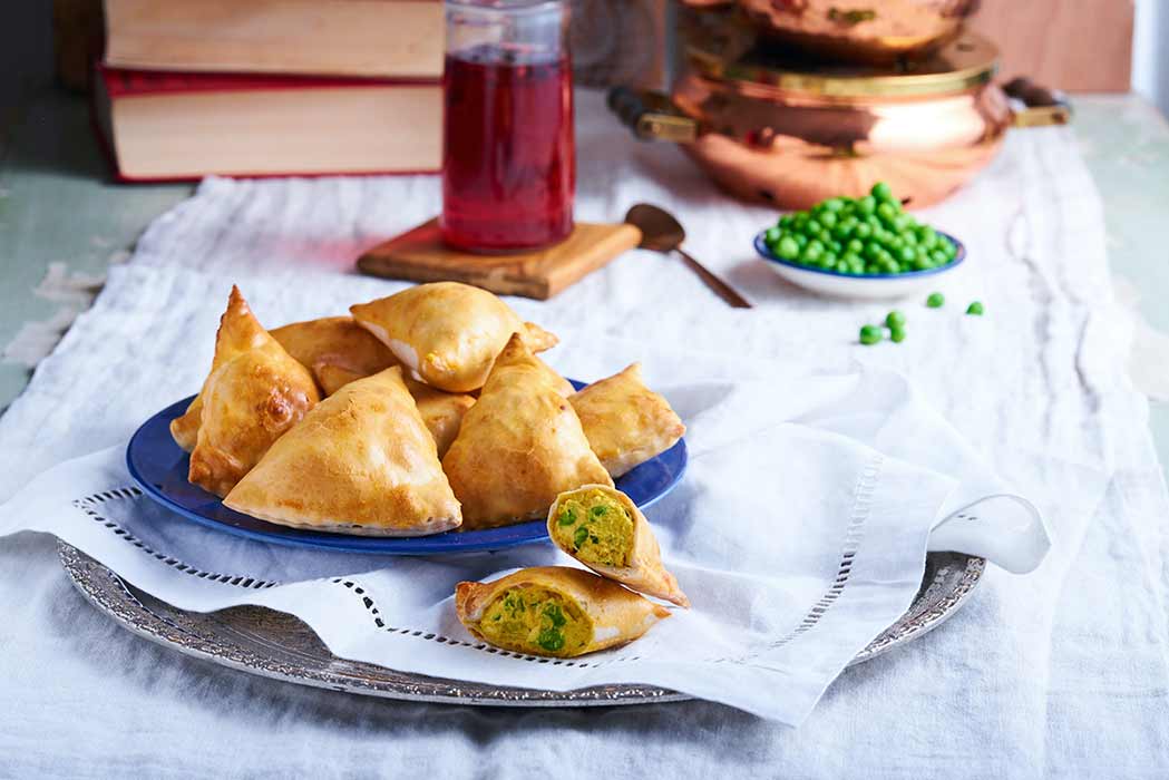 Chicken Samosa with Kiri