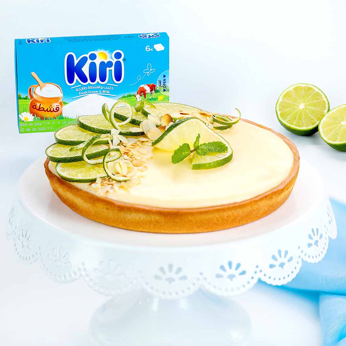 Kiri Marshmallow Almond Pie