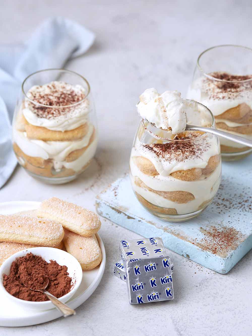 Kiri Tiramisu Cups