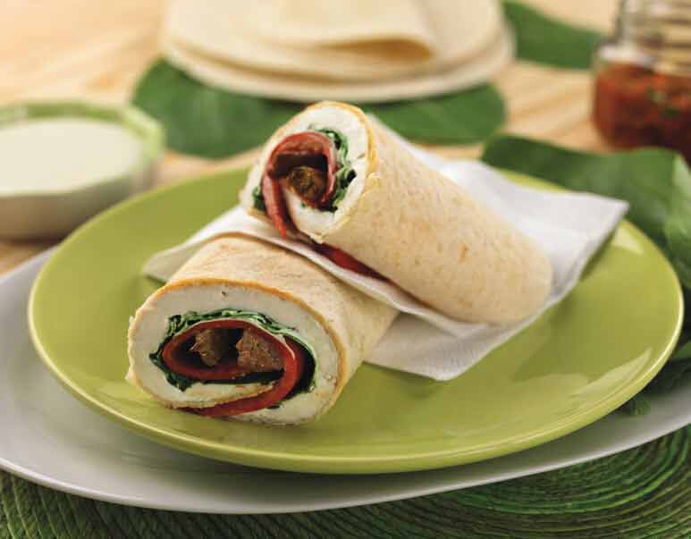 Beef Rolls with Sundried Tomato Pesto